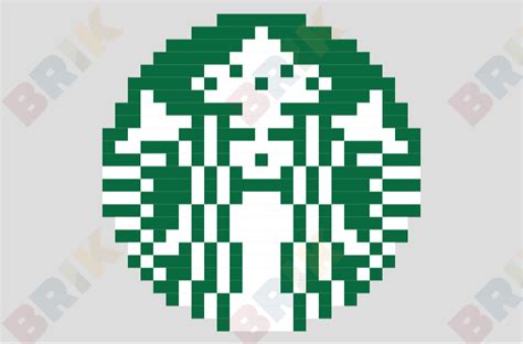 Download 71+ Starbucks Logo Pixel Art Cricut SVG
